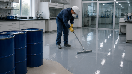 Recubrimientos industriales con Resina